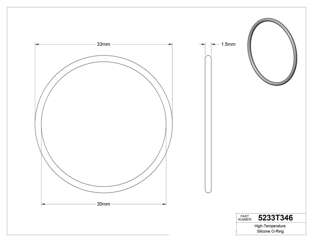 Technical drawing - 5233T346